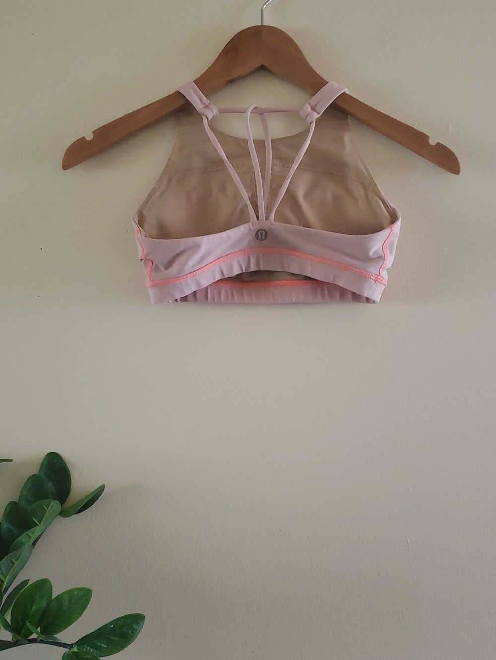 Lululemon Strappy Sports Bra - Dusty Pink Like Color Size 2